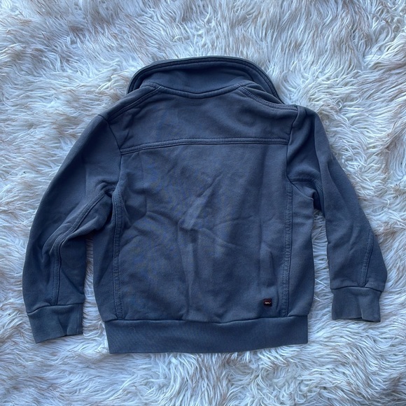 Tea Collection Grey Bomber Jacket Size 5 - Picture 5 of 5